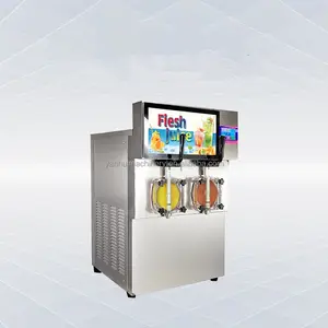 New Frozen Slush Machine For Ice Smoothie China Supplier Cheap Price 1 Tank Big Capacity Commercial Frozen Drink Slush Machine