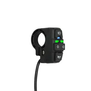 Wuxing-interruptor de luz y bocina para coche, señal de giro para motocicleta, luz de giro, controlador de manillar