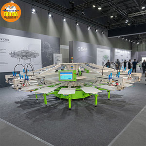 Ruida OEM/ODM Máquina de <span class=keywords><strong>Serigraf</strong></span>ía Automática de 22 Mesas para Ropa Plana y Textiles - Product Image 1