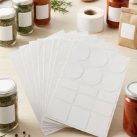 Étiquette alimentaire autocollante personnalisée découpée sur mesure, en matériau holographique durable, de qualité alimentaire, sûr pour les aliments, au toucher doux et mat, conforme aux normes alimentaires européennes.