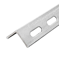Barre d'angle fendue par fer en acier laminé à chaud standard de barre d'angle de fer d'acier doux 100*100mm