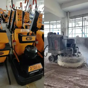 Venda quente Cimento Áspero Estrada Moagem 380v Polidor De Concreto 700mm Terrazzo Stone Road Surfece Grinder