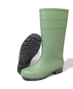 Bottes de pluie Wellington en PVC imperméables, antidérapantes, tendance, personnalisées, pour hommes, YL6071 - Product Image 2