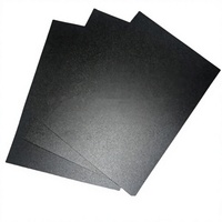 Feuille de polycarbonate noir Mylar UL94 V-0 Haute résistance mécanique pour l'isolation des moteurs et des transformateurs