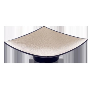 Plato Desechable de Melamina con Base Alta, Diseño Moderno, para Uso Comercial en Restaurantes y Fiestas, para Postres, Bocadillos y Platos Fríos, para Hoteles - Product Image 4