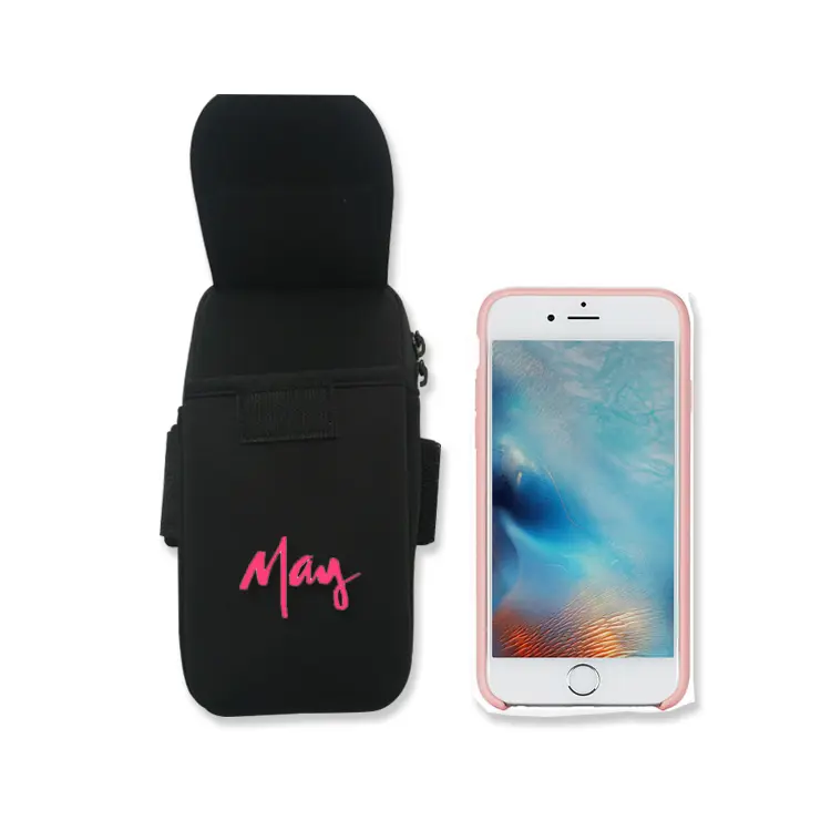 Sport mobile phone armband bag for men women neoprene waterproof cell phone armband smartphone case
