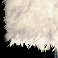Lampe de bureau décorative romantique à plumes Offre Spéciale, Table d'étude, hôtel, salon, chambre à coucher, chevet, lampe de lecture LED