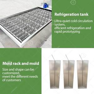 Máquina de Fabricación de Bloques de Hielo Transparentes de 2 Toneladas con Enfriamiento Industrial Directo, Panel Solar con Precio en Alemania para el Reino Unido - Product Image 3