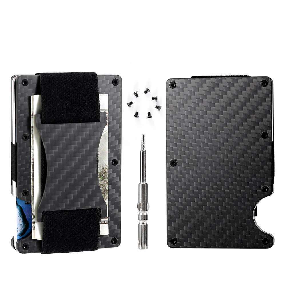 Carbon Fiber Black with Carbon Fiber Cash Fastener