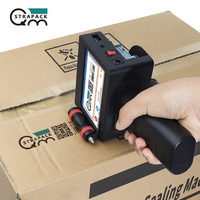Impresora de Inyección de Tinta Portátil de Mano con Pantalla Táctil de 4.3'', Recargable, Multi-idiomas, Máquina de Codificación de Inyección de Tinta de Secado Rápido