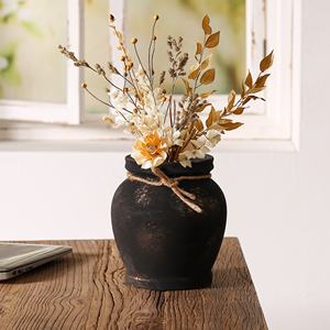 <span class=keywords><strong>Vaso</strong></span> decorativo artigianale in ceramica Vintage <span class=keywords><strong>per</strong></span> casa e giardino, soggiorno, ingresso, decorazione da scaffale - Product Image 5