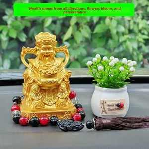 Einzigartige Harz-Dekoration des Wohlstands-Gottes für die Mittelkonsole im Herrenauto - Product Image 5