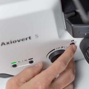 Zeiss Axiovert 5 Inverted Microscope <b>Digital</b> <b>Camera</b> Trinocular Lab Scientific Equipment - Product Image 3