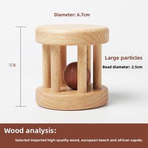 Legno <span class=keywords><strong>arte</strong></span> Montessori aiuti didattici legno campana <span class=keywords><strong>di</strong></span> roccia per bambini 0-3 anni <span class=keywords><strong>di</strong></span> età bambini educazione precoce EN71 approvato - Product Image 6