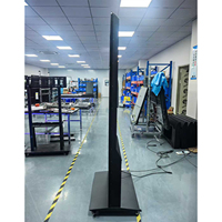 Écran publicitaire LED pliable direct usine P1.86, affichage numérique intérieur, promotion en magasin, affichage intelligent OEM LCD Android
