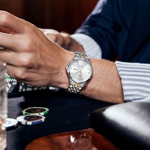 Mark Fairwhale 5120 Fashion Man <b>Watch</b> Quartz Wristwatch Date Week Luminous Waterproof <b>Watches</b> for Men - Product Image 5