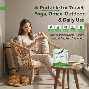 Poudre de Chlorophylle en Gros OEM – Sachet Détoxifiant – Complément Naturel – Puissant Antioxydant – Poudre Rafraîchissante - Product Image 5