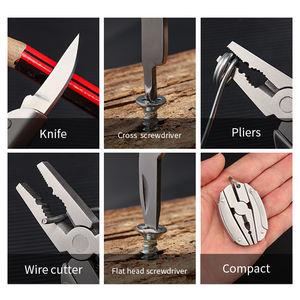Pinze Multiuso Pieghevoli Mini Beetle all'Ingrosso, OEM in Acciaio Inox, Coltello da Pesca, Apribottiglie, Strumenti EDC per Campeggio - Product Image 5