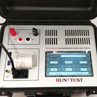 Testeur de résistance DC 10A pour transformateur, haute précision, résolution 0,1, précision 0,2 %, 200W, protection IP65, garantie 12 mois
