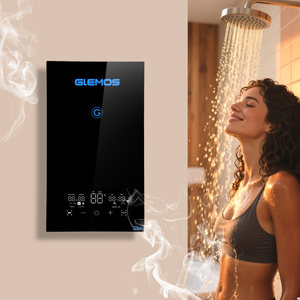 Calentador de Agua Eléctrico Instantáneo Termostático Inteligente para Baño Pequeño, <span class=keywords><strong>sin</strong></span> Tanque, para Ducha de Agua Caliente - Product Image 1