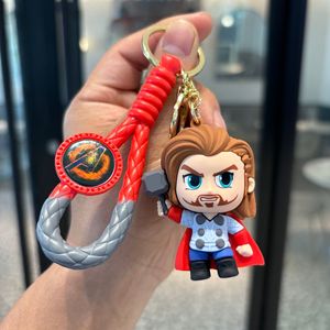 Dessin animé mignon Q-Version Marvel porte-clés pendentif créatif Wolverine fait à la main poupée <span class=keywords><strong>voiture</strong></span> Couple sac cadeau - Product Image 4