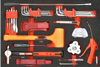 Ensemble d'outils automobiles de 249 pièces avec chariot à roulettes à 5 tiroirs pour atelier de mécanique, garage, réparation automobile, rangement