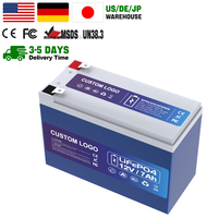 Baterai Lithium 12V 100ah 200ah 300AH dengan BMS Terintegrasi, Baterai LiFePO4 12v 300ah Isi Ulang untuk Sistem Solar RV Camper