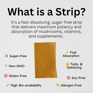 Suplemento Dietético Vegano Sin Gluten OEM/ODM, Alivia el Estrés, Absorción Rápida, Gestión de Energía, Tiras Orales para Adultos, de Fábrica - Product Image 3