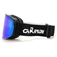 Yijia optique personnalisé UV400 Protection Skiglasses Sport neige lunettes OEM Anti buée Ski lunettes Googles magnétique lentille Ski lunettes