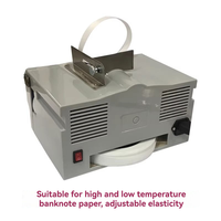 Machine à banderoleuse de ruban adhésif thermofusible 220V/110V, machine à attacher les billets de banque, machine à cerclage à induction intelligente