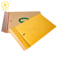Emballage en nid d'abeille biodégradable enveloppes en papier kraft avec taille personnalisée et impression certifiée