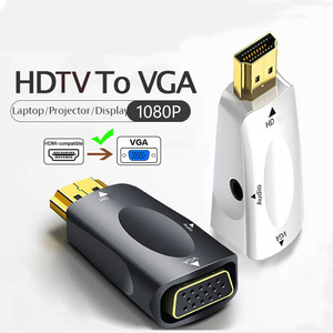 Convertidor de Cable HMI a VGA 2026, <span class=keywords><strong>Adaptador</strong></span> Macho a Hembra, Conector de Audio de <span class=keywords><strong>3.5</strong></span> mm, HD 1080p para PC, Laptop, Tablet - Product Image 5