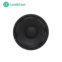Subwoofer de neodimio de 12 pulgadas, 500W AES, 8 ohmios, 98dB, bajos de alta eficiencia para sistemas de audio de instalación fija.