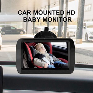 Cámara de Coche para Bebés de 4.3 Pulgadas con Visión Nocturna Infrarroja, Fácil Instalación, Monitor de Coche para Bebés, Niños Pequeños e Infantes - Product Image 5