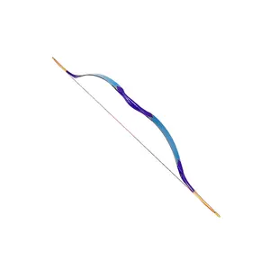 Arcos Tradicionales Han Largos y Rectos de Fibra de Vidrio Nuevos del <span class=keywords><strong>2020</strong></span>, 40 mm, Epoxi, Madera Negra con Fibra de Carbono - Product Image 1