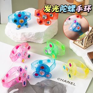 Bracelet rotatif lumineux en plastique, jouet pour enfants, cadeau unisexe de 5 à 7 ans - Product Image 1