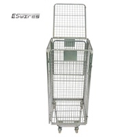 Chariot à palettes métalliques pour entrepôt logistique OEM ODM, nouveau modèle