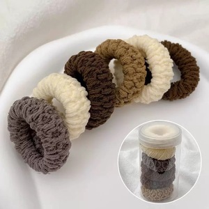 2026 Hot Selling Multiple Models Thick Style Versatile Simple Rubber Band Girl's Hair Accessory Fashionable Jewelry Wholesale - Product Image 6