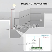 Interrupteur intelligent WiFi Tuya Mini 10A, version neutre ou sans neutre, contrôle à distance par application, programmation, disjoncteur DIY, compatible avec Alexa et Google Home