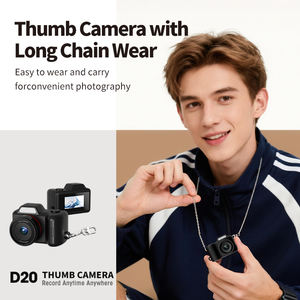 Mini Cámara D20 1080P HD, Videocámara Portátil con Lente Gran Angular de 130°, Iluminación Auxiliar y Visión Nocturna - Product Image 3