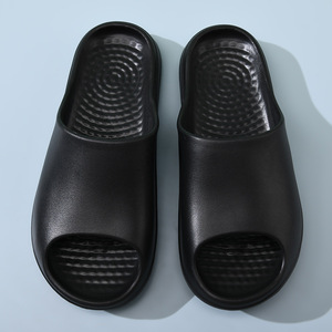 Tongs EVA pour femmes, semelle épaisse, antidérapantes, respirantes, pantoufles de plage d'été, rose clair, taille 35 45 - Product Image 4
