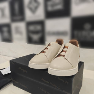 Chaussures en cuir décontractées italiennes originales, confortables et polyvalentes, chaussures de sport décontractées pour hommes, chaussures de skateboard - Product Image 2