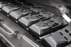 ยางแทร็กขนาด450มม. แผ่นรองถนนแผ่นยางแทร็กสำหรับรถแทรกเตอร์และรถขุด - Product Image 4