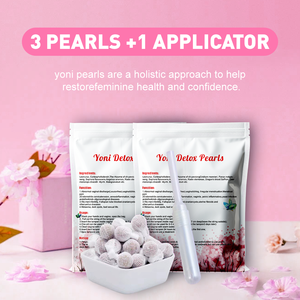 Yoni dea perle lievito infezione gemme detergenti vaginali erbe biologiche rimedi a base di erbe naturali perle Yoni - Product Image 3