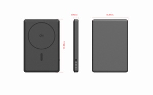 <span class=keywords><strong>Batterie</strong></span> <span class=keywords><strong>externe</strong></span> sans fil Qi2 5000 mAh, chargeur magnétique à charge rapide 15 W, <span class=keywords><strong>batterie</strong></span> <span class=keywords><strong>externe</strong></span> mince - Product Image 5