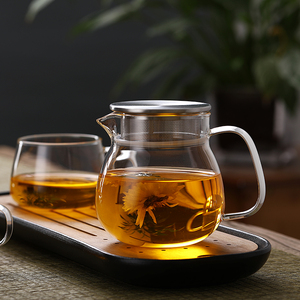 インフューザー付き500ML & 1000MLホウケイ酸ガラスティーポット高品質ガラスティーポットセット - Product Image 4