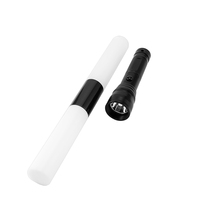 Lampe torche magnétique noire J01 pour le trafic