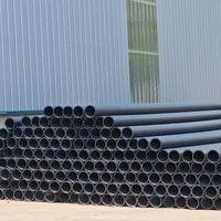 Conduit de câblage flexible haute pression en PEHD durable avec joint en caoutchouc pour raccords et prises