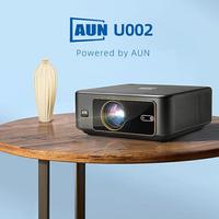 Projecteur intelligent de cinéma maison AUN U002 d'origine, 1920x1080P, 970ANSI, Android 12