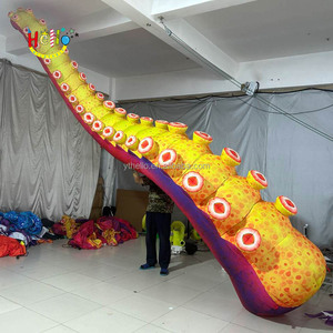 Decoración de construcción de calles al aire libre, pierna de tentáculo de pulpo inflable para decoración de fiesta temática oceánica - Product Image 1